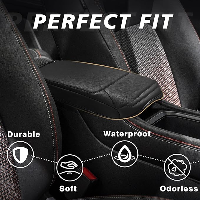 Muslogy Center Console Armrest Cover Compatible - Image 5