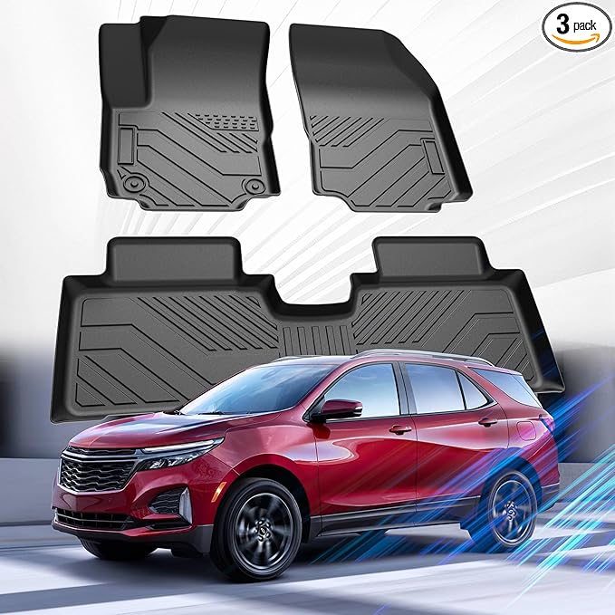 Car Floor Mats for 2018-2024 Chevrolet Equinox/GMC Terrain Accessories by SSESS