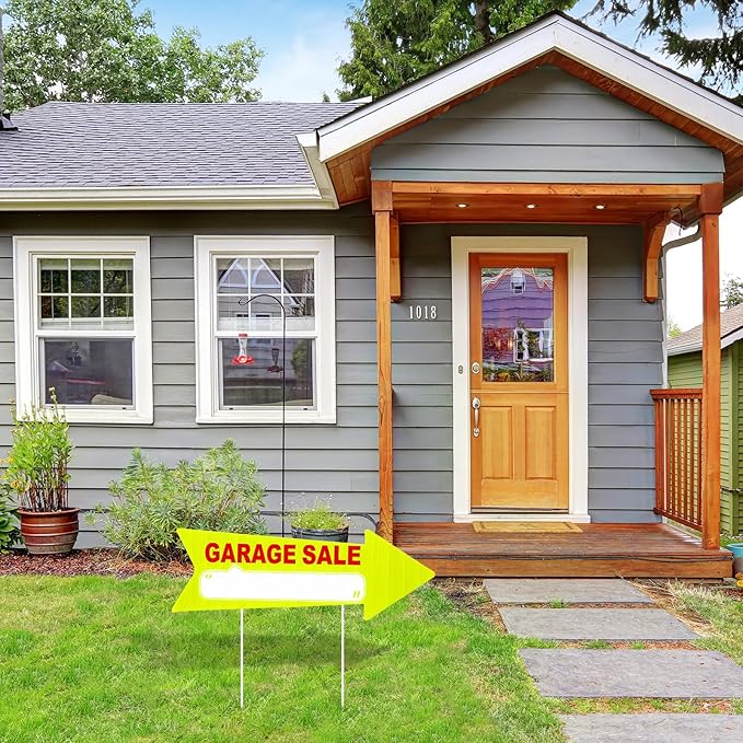 Wenqik 12 Pcs Garage Sale Signs - Image 6