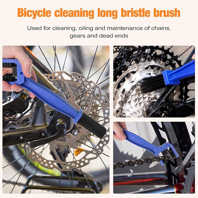 Bike Cleaning Kit including chain cleaner, chain brush, maintenance tool - Image 4