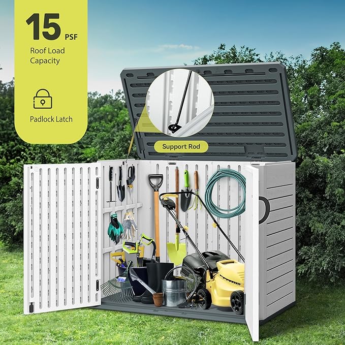 YITAHOME Outdoor Resin Storage Sheds - Image 3