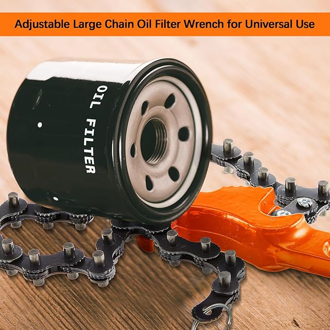 Lasnten 3 Pcs Large Reversible Chain Oil Filter Wrench - Image 6