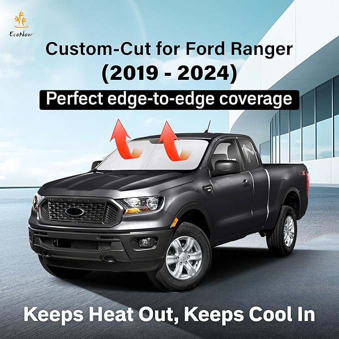 EcoNour Windshield Sun Shade Compatible - Image 2