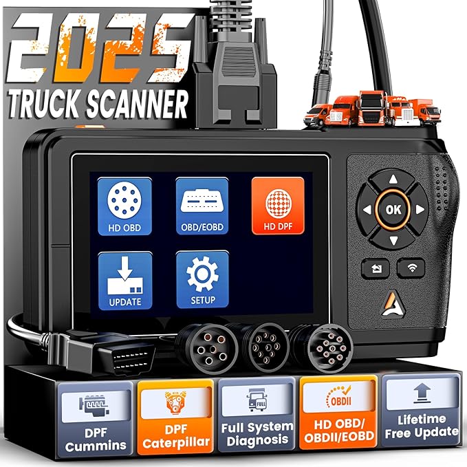 ANCEL HD430 Heavy Duty Truck Scanner, DPF Reset & Forced Regeneration by ANCEL