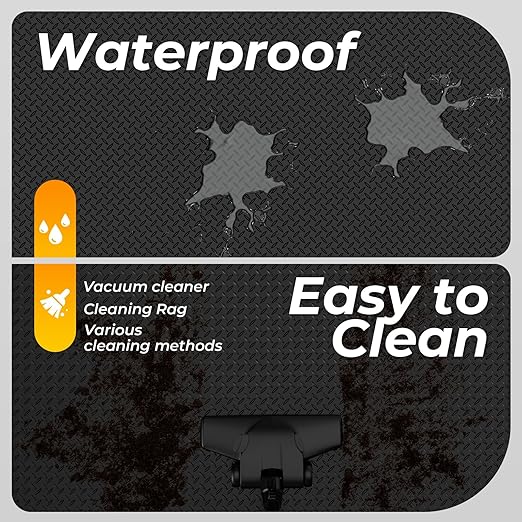 7.8 x 18 FT Garage Floor Mats for Under Car, 2.8mm Thickened Rubber Garage - Image 6