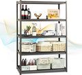 Rigma 5 Tier Garage Shelf, Heavy Duty Steel Shelving Unit, Adjustable Metal by Rigma