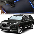 Windshield Sun Shade for Car, SUV & Truck – Patented Design Blocks 99% UV Rays by Autovir