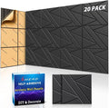 【20 Pack】 Acoustic Panels Self-Adhesive by Staytunedforournewproduct