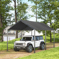 Grezone 10 x 20ft Heavy Duty Carport, Portable Car Tent Garage, All Season UV by GREZONE