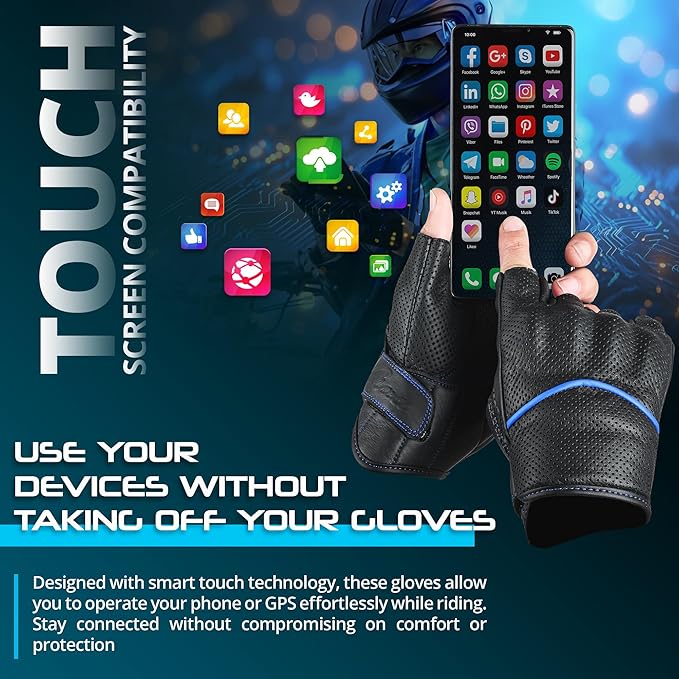 aasportx Motorcycle Gloves - Image 4