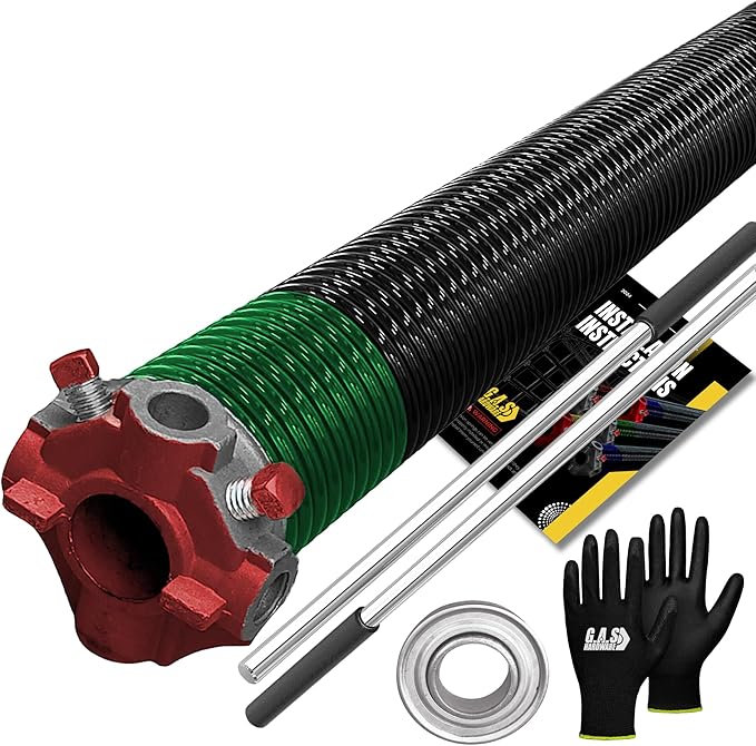 Garage Door Torsion Spring 243x1.75x36 Includes 1” Steel Bearing, Non-Slip by GASHardware