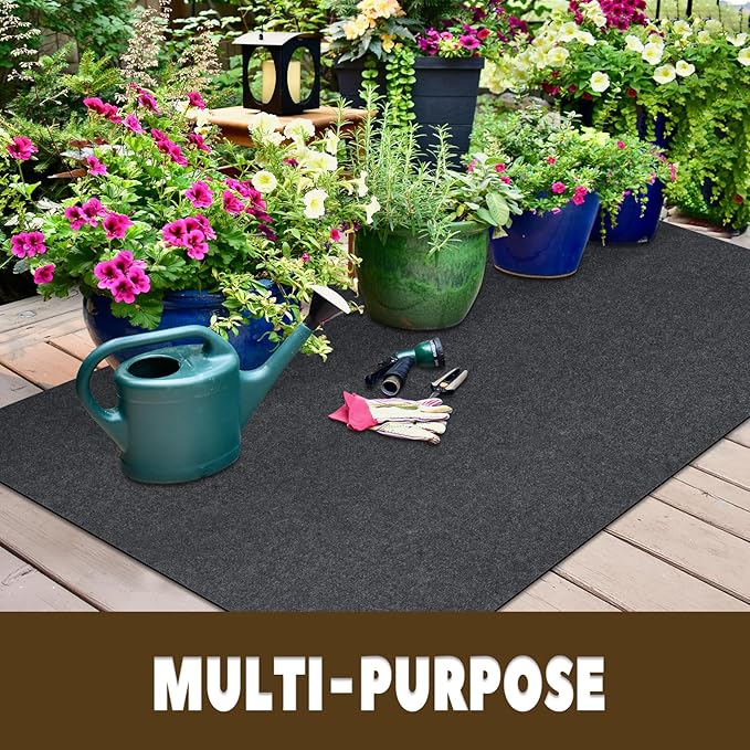 Oil Spill Mat, Garage Floor Mat Under Car, Waterproof/Durable/Non-Slip TPR - Image 5