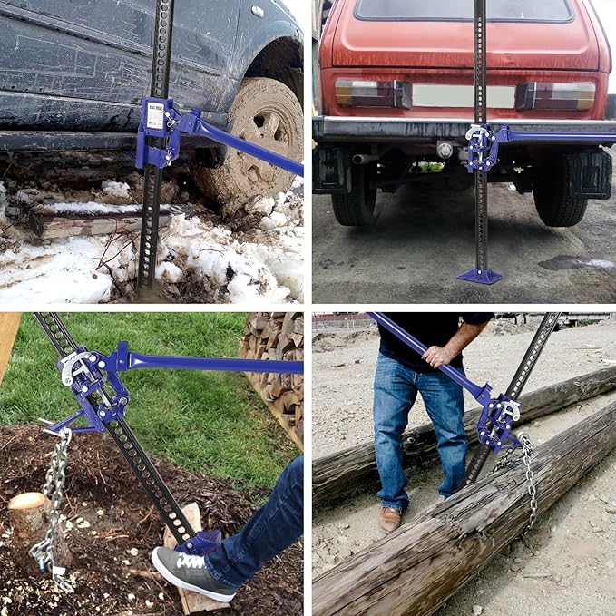 Multi-Functional Lift Jack, Farm Jack Heavy Duty Off Road, - Image 5