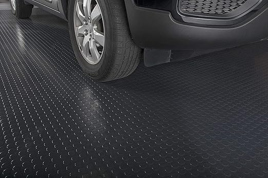 G-Floor Large Coin Pattern Vinyl Garage Floor Protector Mat, Extremely Durable - Image 5