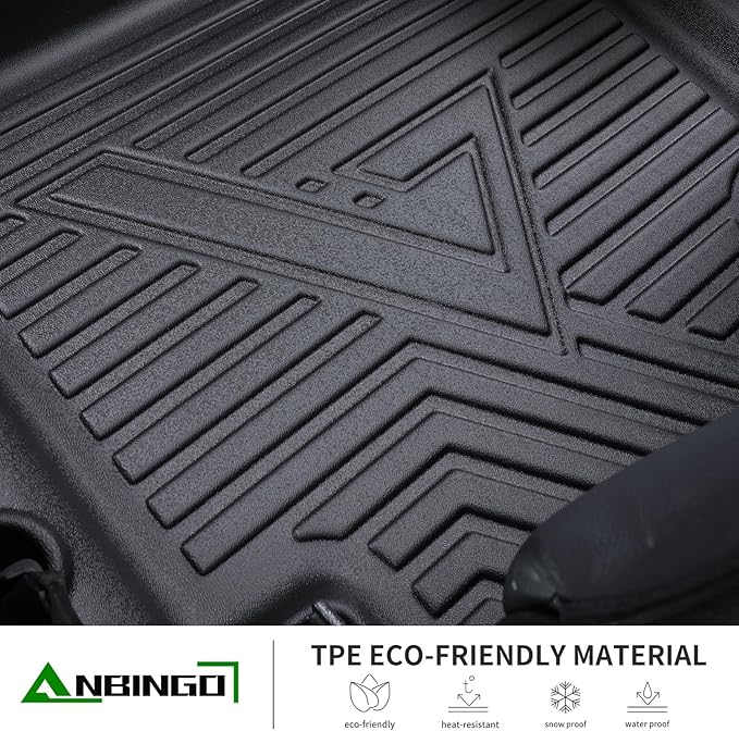 ANBINGO® Floor Mats for 2024 2025 CX-90 & CX90 PHEV 6&7 Seater 2nd Row Captain - Image 5