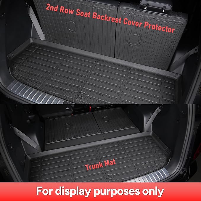 Wayhigh-All Weather Floor Mats & Cargo Liner and Seatback Cargo Set - Image 4