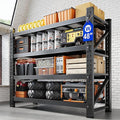 Yizosh 48" W Metal Garage Storage Shelves, Heavy Duty Adjustable Steel by Yizosh