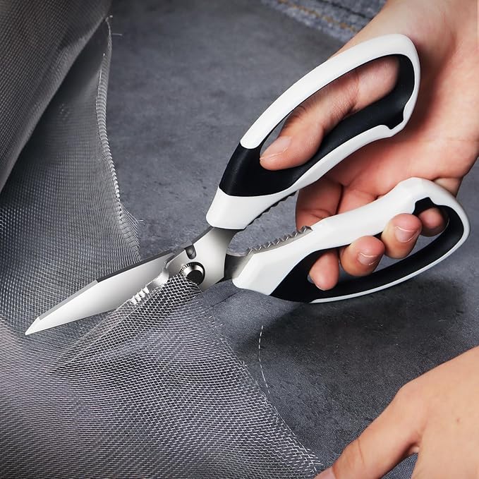 Utility Scissors Heavy Duty: sharp Scissors All Purpose heavy duty, Easy - Image 6