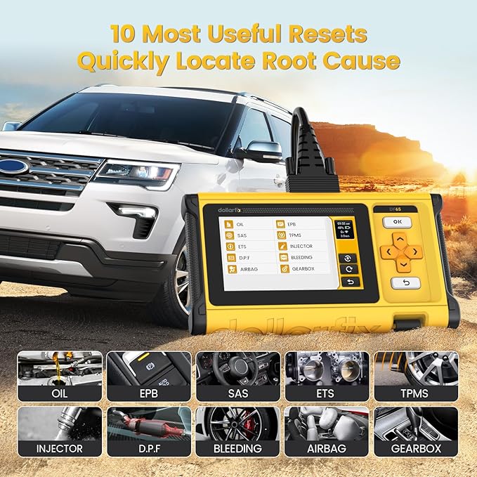 OBD2 Scanner Diagnostic Tool, ECM/TCM/ABS/SRS 4 System Deeply Scanner - Image 3