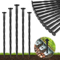 Landscape Edging Stakes, Spiral Nylon Anchoring Spikes by Garaook