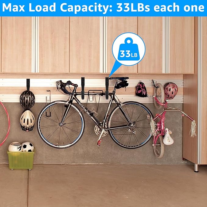 24 Pack Heavy Duty Garage Storage Utility Hooks 3.35" Kayak Wall Hangers Ladder - Image 3