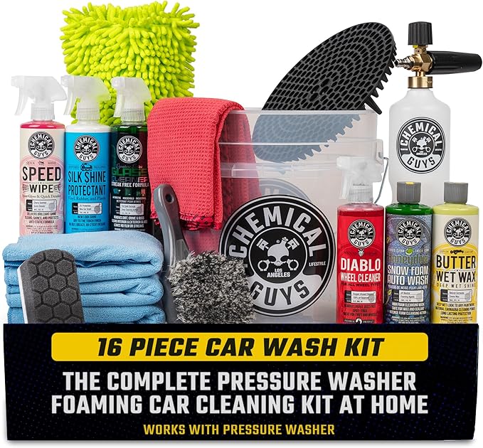 Chemical Guys HOL169 16-Piece Arsenal Builder Car Wash Kit by ChemicalGuys