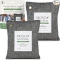Moso Natural Air Purifying Bag 200g Bamboo Charcoal Odor Absorber by MosoNatural
