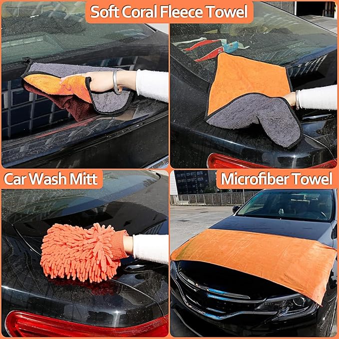 THINKWORK Car Cleaning Kit, Car Washing Kits - Image 4