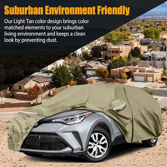 Waterproof Car Covers Replace for 2018-2025 Toyota C-HR, Windproof Bands for - Image 6