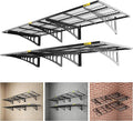 2x3ft Adjustable Rail Wall Garage Storage Shelf, by Unknown