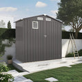 ARMSET 6x3.5 FT Metal Outdoor Storage Shed by ARMSET