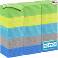 HOMEXCEL Microfiber Cleaning Cloth 50 Pack, 12.5 x 12.5 inch Microfiber Towels by HOMEXCEL