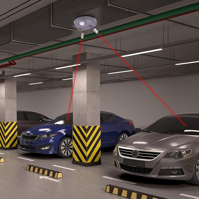 Park Dual Laser Garage Assist Parking Guide Aid ABS Car Garage Sensor - Image 7