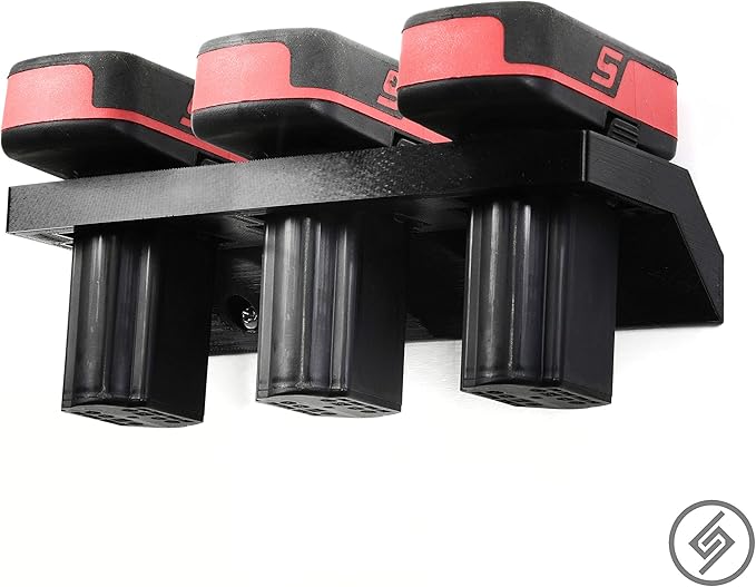Spartan Mounts for Snap-On 14V Battery | Wall Display Hook Holder | Power Tool - Image 3