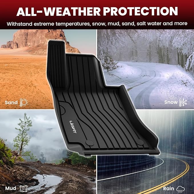 LASFIT Floor Mats for Mercedes Benz C Class 2026 2025 2024 2023 2022 C300 / C43 - Image 5