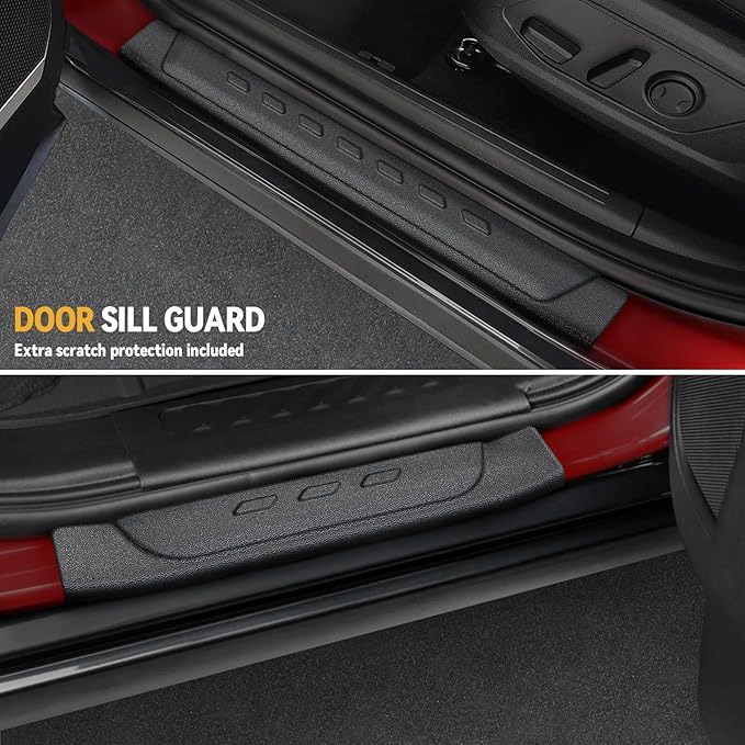 Floor Mats Set for 2023-2025 2026 Kia Sportage Gas, Full Coverage All Weather - Image 4