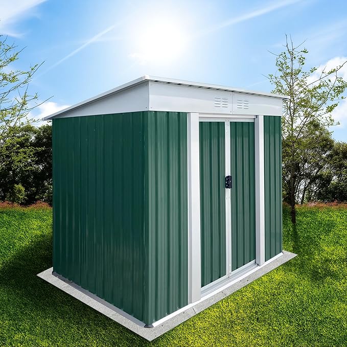 6x4 FT Outdoor Storage Shed - Image 2