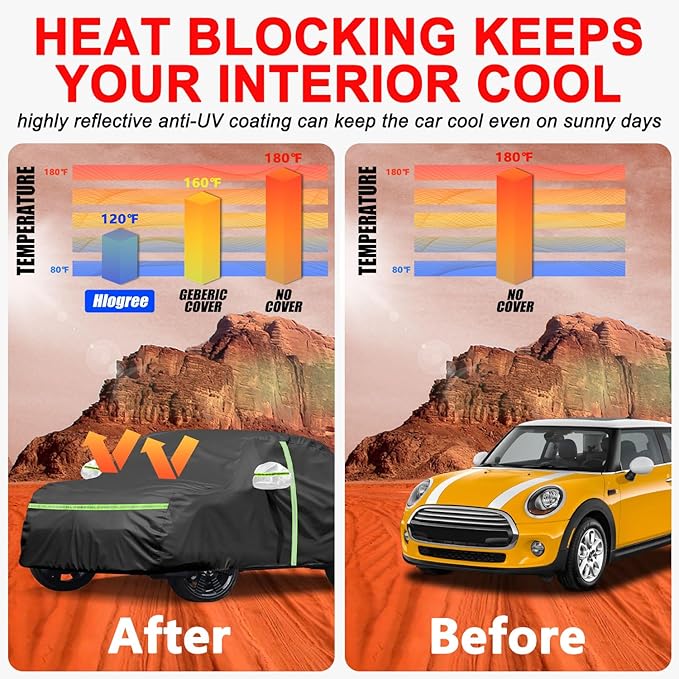 Car Cover for 2002-2025 Mini Cooper/Cooper S/Hardtop/Convertible 2-Door - Image 9