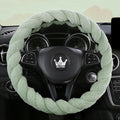Luxury Fluffy Winter Car Steering Wheel Cover by HighnessHwoo