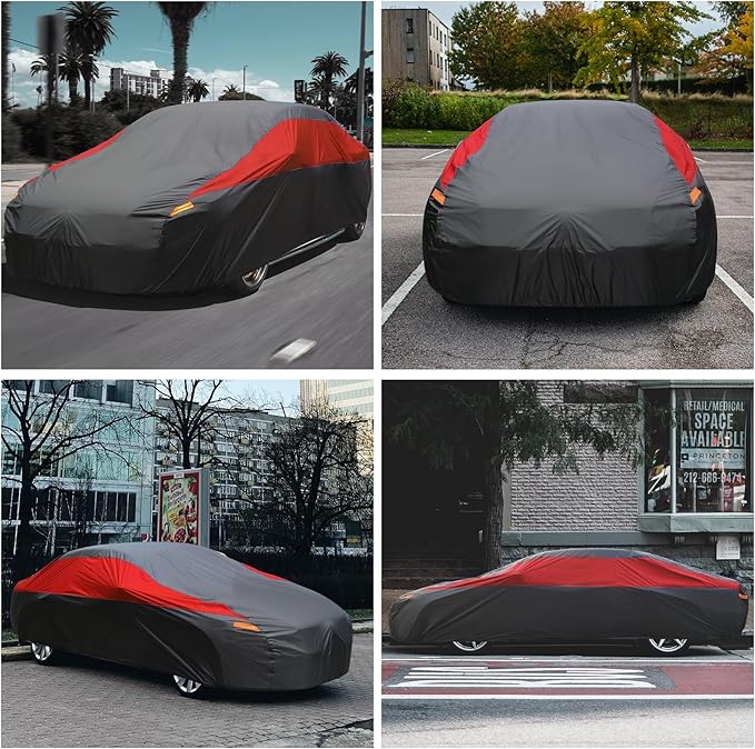 Car Cover Waterproof All Weather, Outdoor Car Cover - Image 3