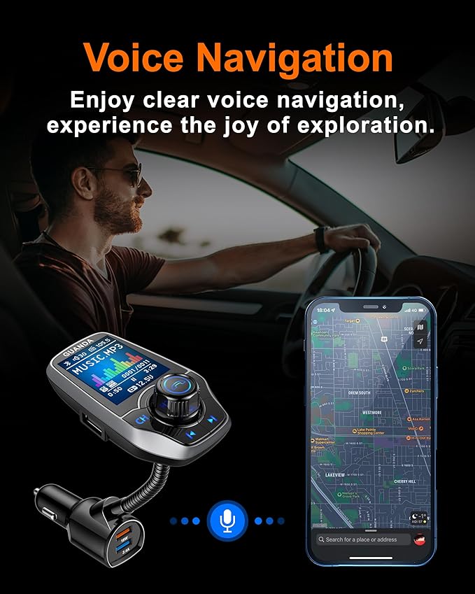 Upgraded Bluetooth FM Transmitter - Image 6