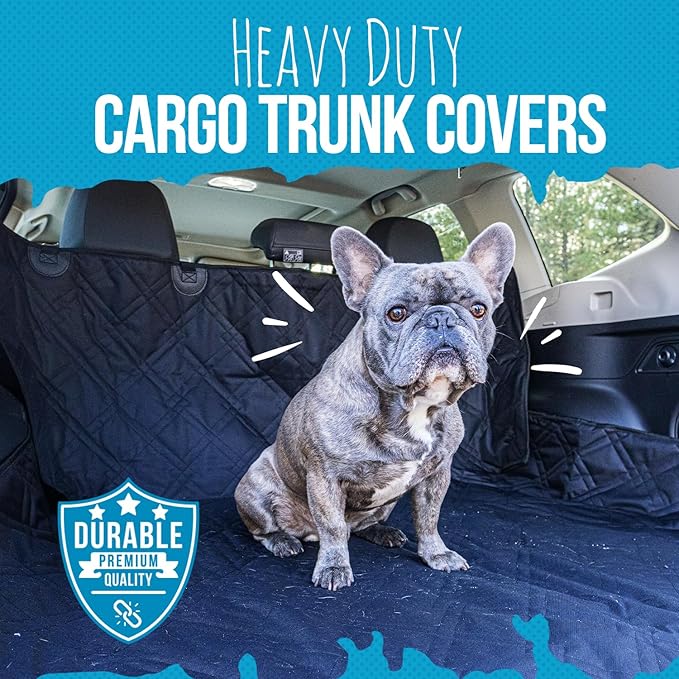 Bulldogology SUV Cargo Liner for Dogs 55"x82" Heavy Duty Pet Trunk Cargo Cover - Image 7