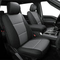 AOMSAZTO Front Seat Covers for Ford F150 XL XLT: 2015-2024 SuperCrew & F250 by AOMSAZTO