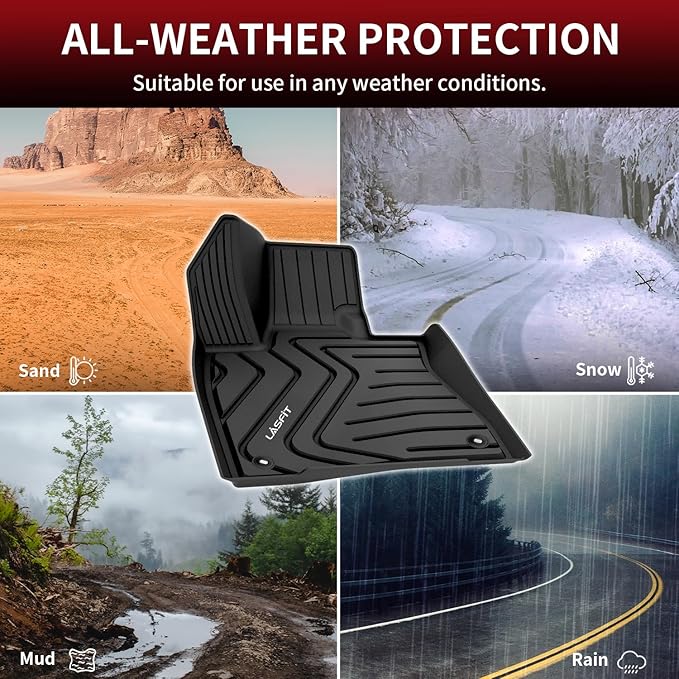 LASFIT Floor Mats for Lexus RX 2022 2021 2020 2019 2018 2017 2016 RX350 RX450h - Image 9