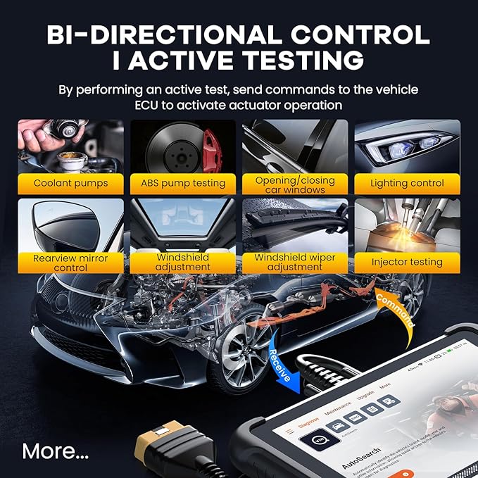 THINKCAR OBD2 Scanner Diagnostic Tool Lifetime Free, ThinkScan 689 Car Scan Tool - Image 6