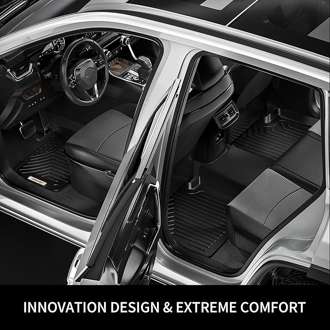 OEDRO Floor Mats Fit for 2007-2012 Nissan Altima Sedan, Custom Fit Black TPE - Image 7