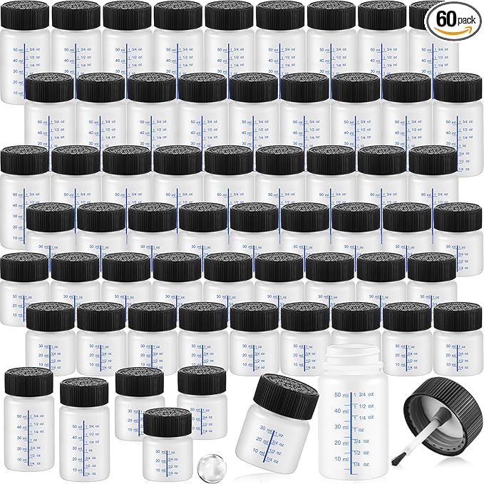Maxcheck 60 Pcs Touch up Paint Bottles by Maxcheck