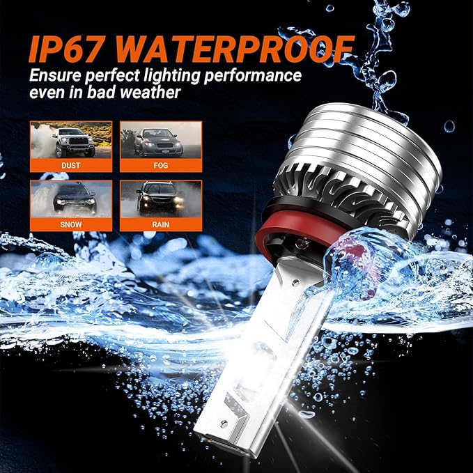 SEALIGHT 9007 HB5 Bulbs, X4I 9007 HB5 Powersport Light - Image 6