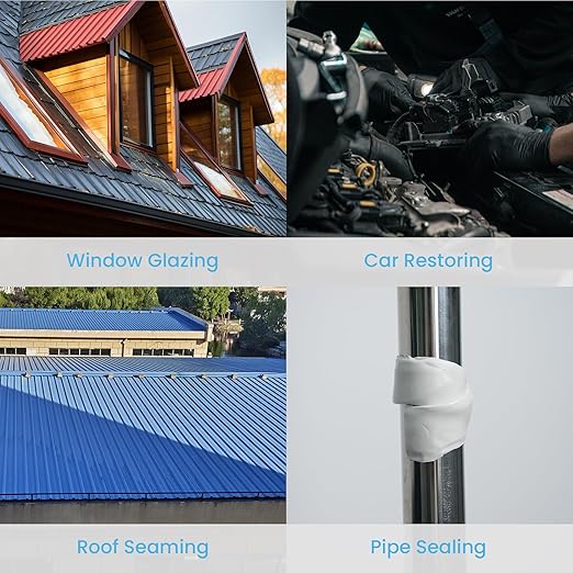 Black Butyl Tape RV Tape 3/4" x 30' x 1/8" Butyl Marine Sealant Tape, Window - Image 4