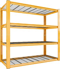 REIBII 40" W Garage Shelving Heavy Duty Metal Shelving 2200LBS Storage Shelves by REIBII